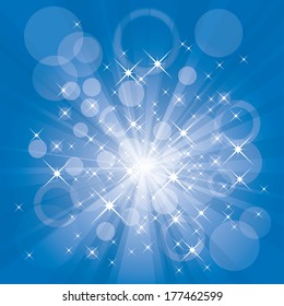 Burst vector background.