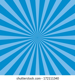 Burst vector background - Blue