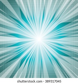 Burst vector illustration.