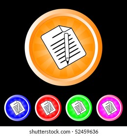 Burst writing vector buttons