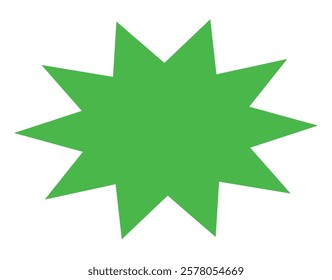 bursting shape speech bubbles. starburst and sunburst cartoon with color on white background