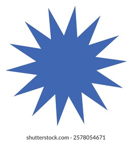 bursting shape speech bubbles. starburst and sunburst cartoon with color on white background