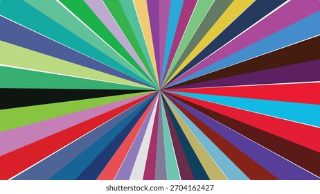 Bursting Spectrum Rays of Color an Abstract Background Pattern for Modern Designs and Graphics