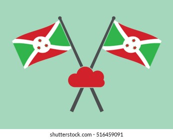 Burundi Emblem Cloud Computing