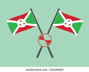 Burundi Emblem Digital Disc Piracy