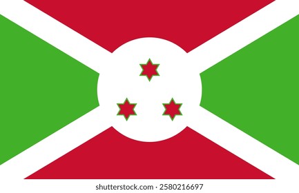 Burundi Flag, Flag of Burundi