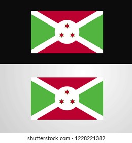 Burundi Flag banner design