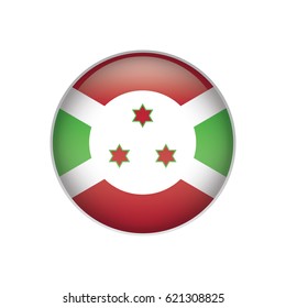 Burundi flag button