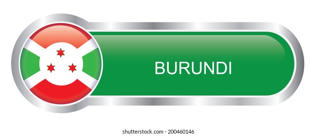 Burundi Flag glossy banner