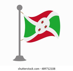 burundi flag mast