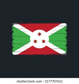 Burundi Flag Vector. National Flag