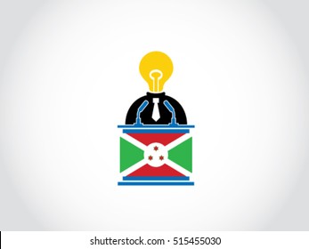 Burundi Podium Lack Of Idea
