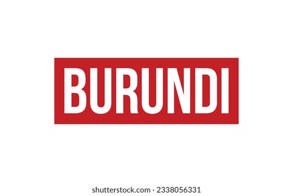 Burundi Rubber Stamp Seal Vector