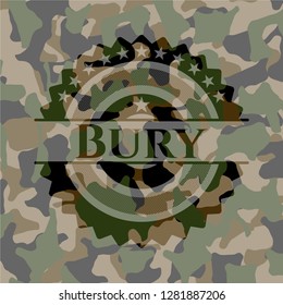 Bury on camo texture