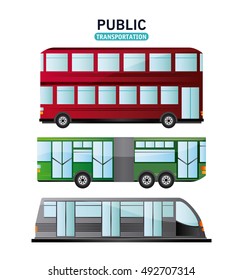 Bus cable car and railways vehicle design