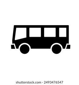 Autobús, vagón - Vector icono