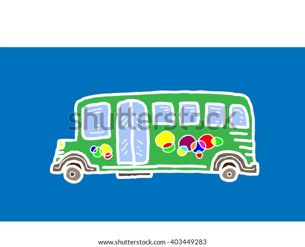 Bus
cartoon
