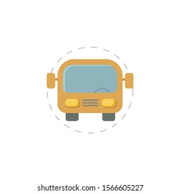 bus colorful vector flat icon. bus colorful vector flat icon. bus colorful vector flat icon. 