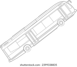 Bus Coloring page for all ages