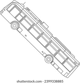 Busfarbseite für alle Altersgruppen