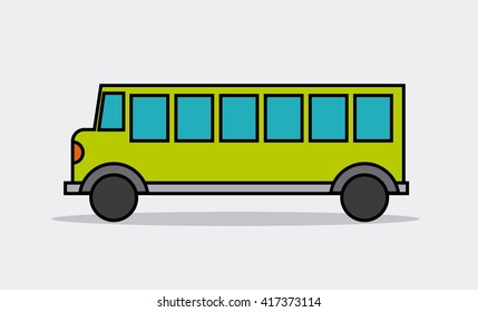bus concept isolated design 