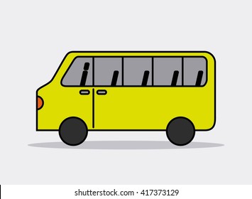 bus concept isolated design 
