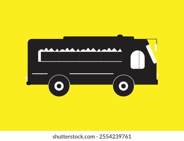 Bus design vector illustration art