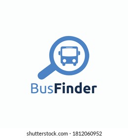 Bus Finder Logo Vector Templates