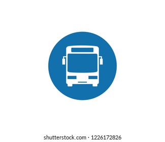 Bus Flat icon symbol vector