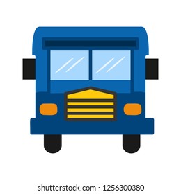 Bus Flat multi color icon