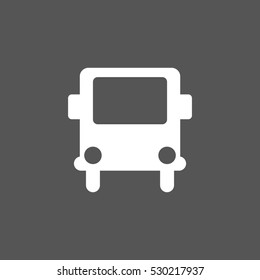 Bus front Icon, Vector