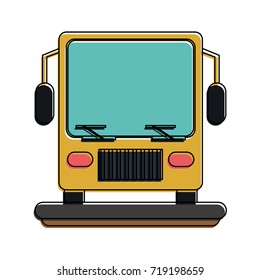 bus frontview icon image