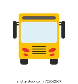 bus frontview icon image 