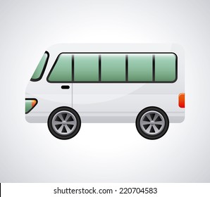 bus graphic design , vector illustration