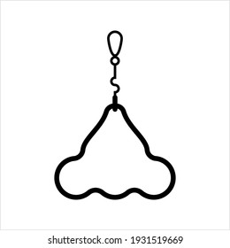 Bus Handle Symbol Vektorkunst Illustration