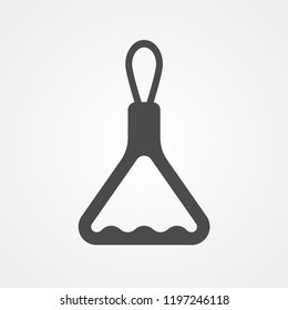 Bus handrail vector icon sign symbol