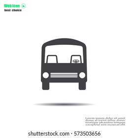 Similar Images, Stock Photos & Vectors of Bus icon - 545957305