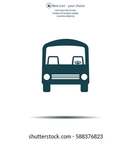 Similar Images, Stock Photos & Vectors of Bus icon - 545957305