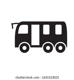 bus icon collection, trendy style