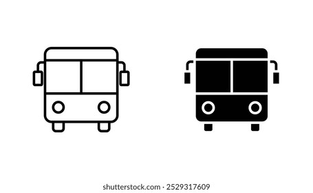Bus icon concept. Stock vector
