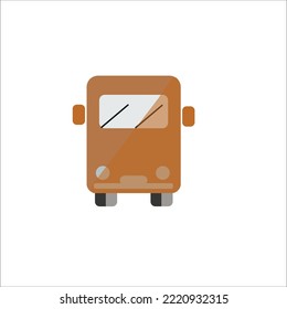 diseño creativo de icono de bus 2022