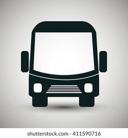 bus icon design 