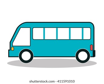bus icon design 