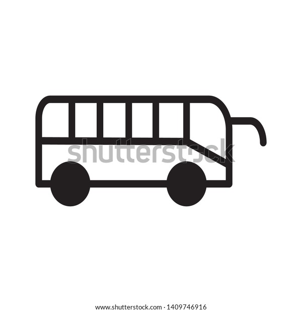 bus icon design logo\
template