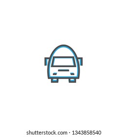 Bus icon design. Transportation icon vector illustration