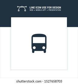 bus icon design vector illustration