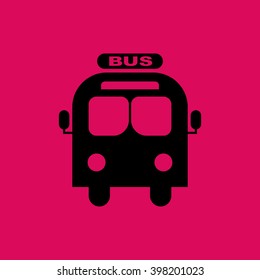 Bus Icon. Eps-10.