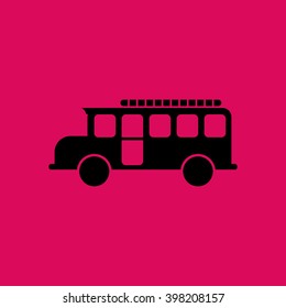 Bus Icon. Eps-10.