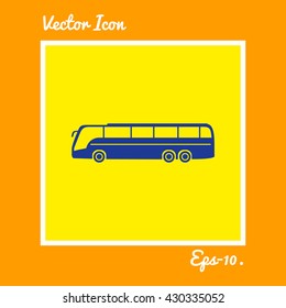 Bus Icon. Eps-10.