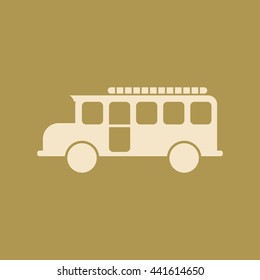 Bus Icon. Eps-10.